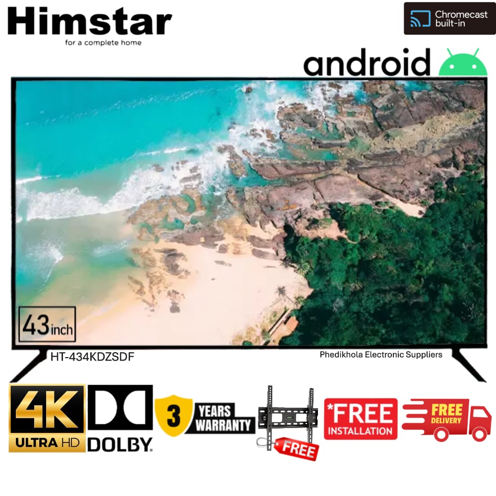 HT-43U4KSDJ -43" 4K UHD Smart - Himstar Television