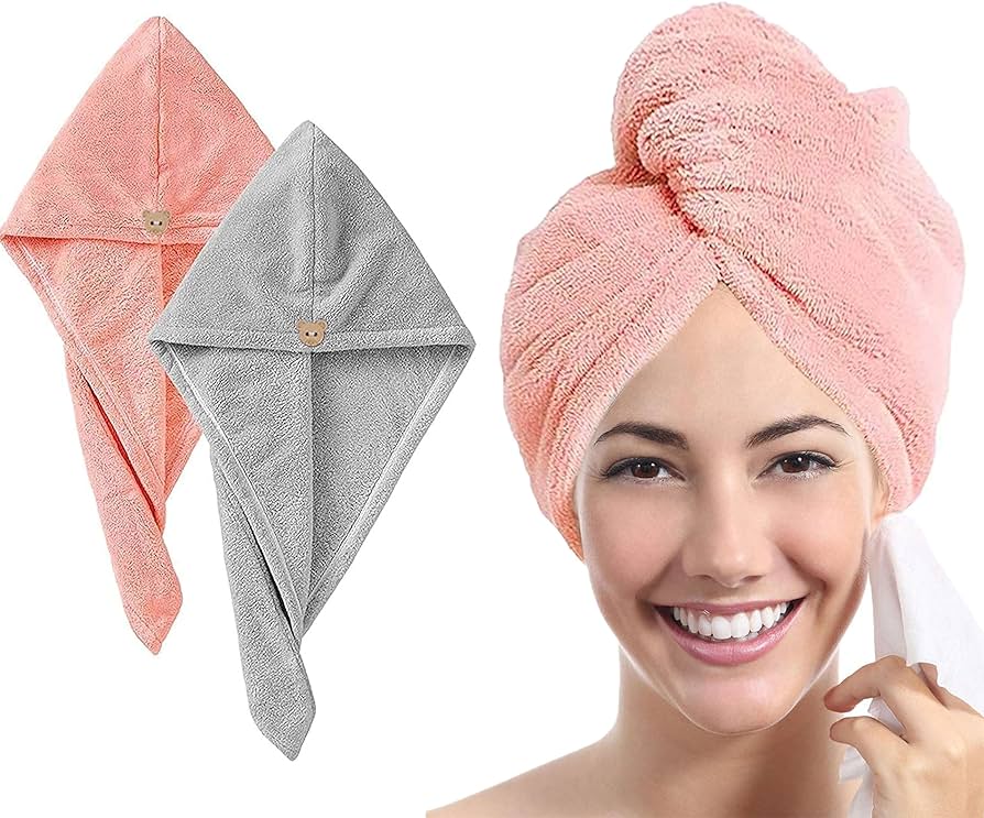 1Pc Multicolor Super Soft Absorbent Microfiber Hair Drying Wrap Towel