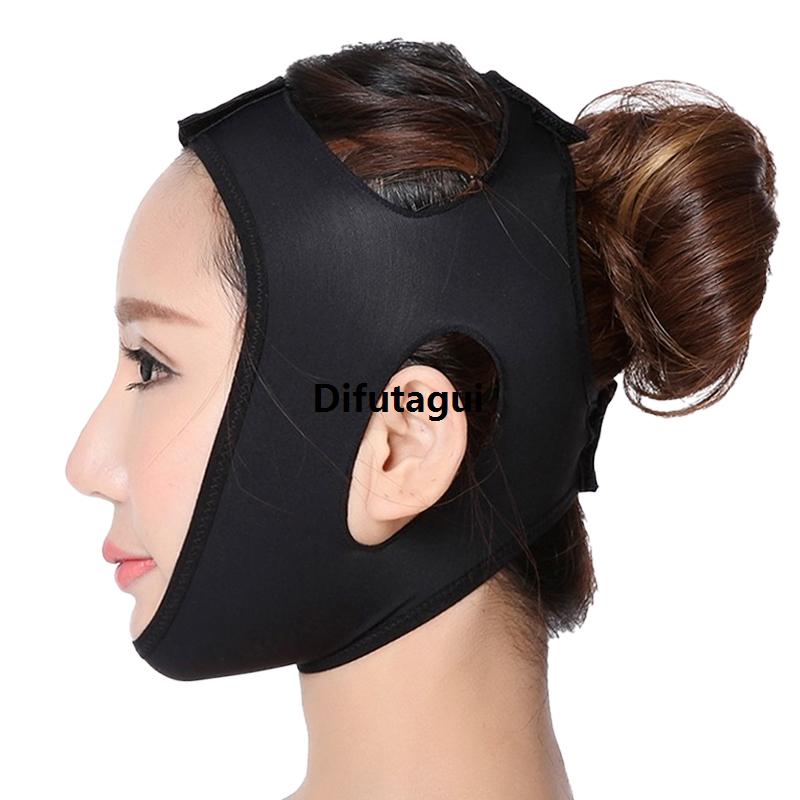 Difutagui Elastic Face Bandage Slimming Tapes V Line Shaper Chin Cheek Face High Quality Lift Devices Jawline Facial Massager Wrinkle Women Beauty Care
