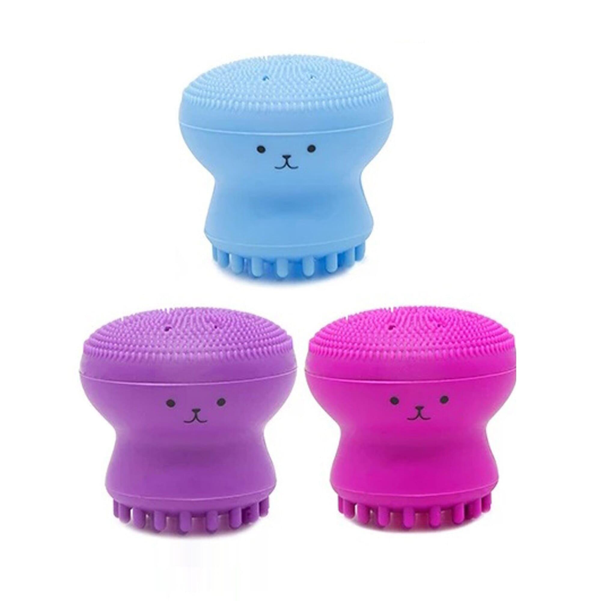 1 Piece Soft Silicone Facial Cleansing Scrubber