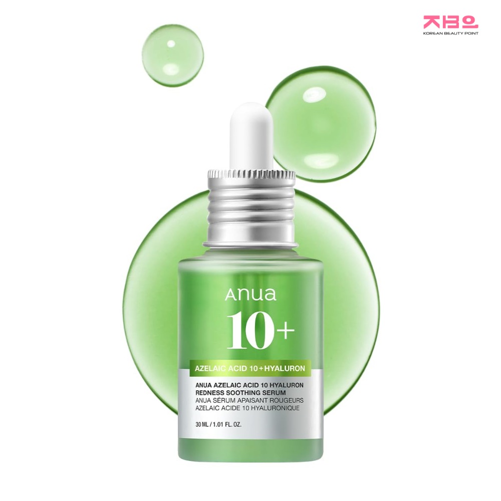 Anua Azelaic Acid 10 Hyaluron Redness Soothing Serum 30ml by koreanbeautypoint Anua Azelaic Acid 10 Hyaluron Redness Soothing Serum 30ml by koreanbeautypoint