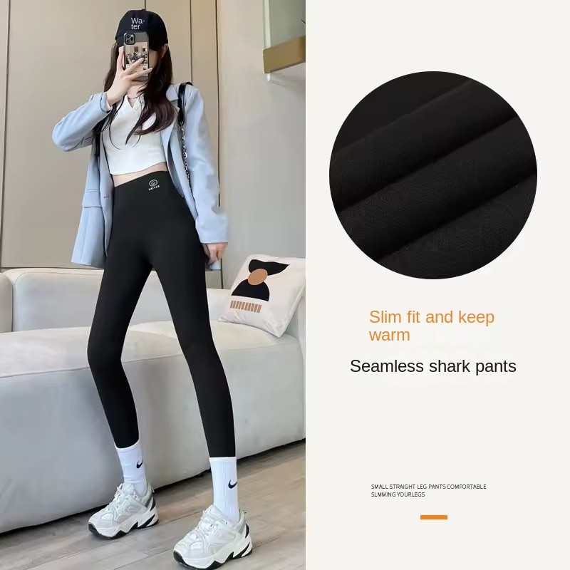 Womens High Waisted Seamless Leggings Sports Fitness Yoga Pants Gym Leggings Womens Elastic Shark Pants Cycling Pants Summer BLES ONLINE DZ-20A-02