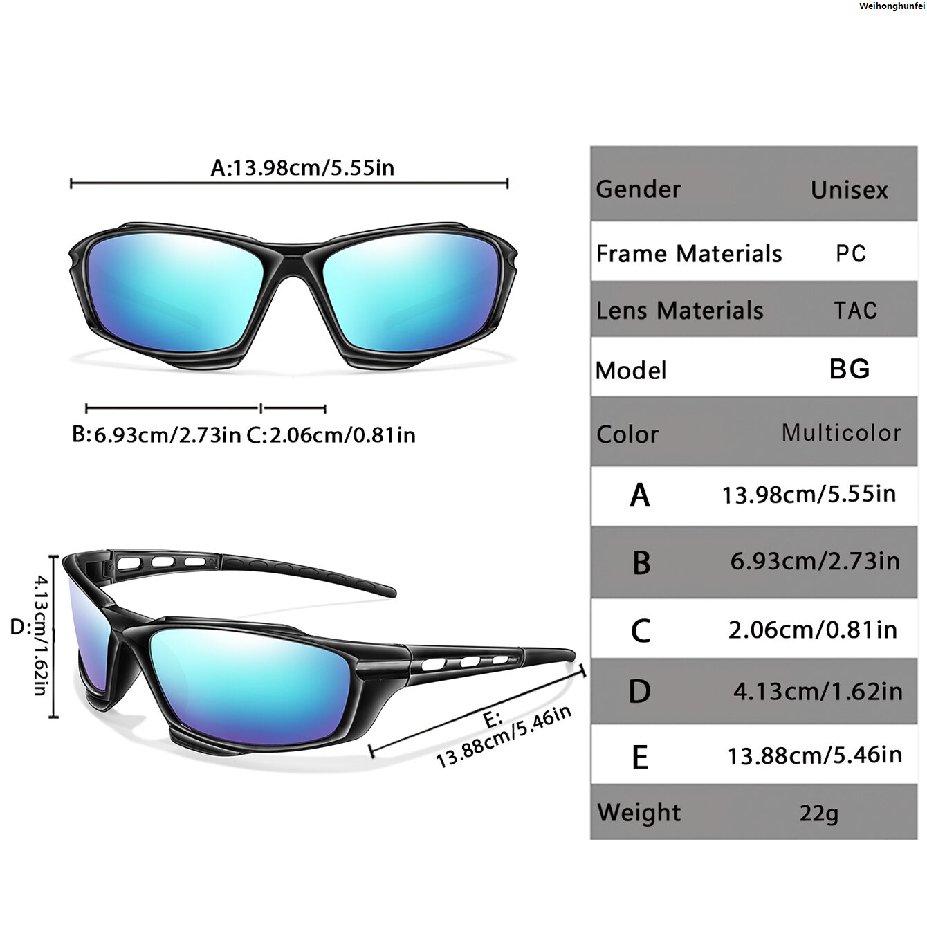 WeihonghunfeiGoggles without box glasses classic windproof cycling glasses cycling bike mountain new brand polarized sunglasses for men and women sports Special