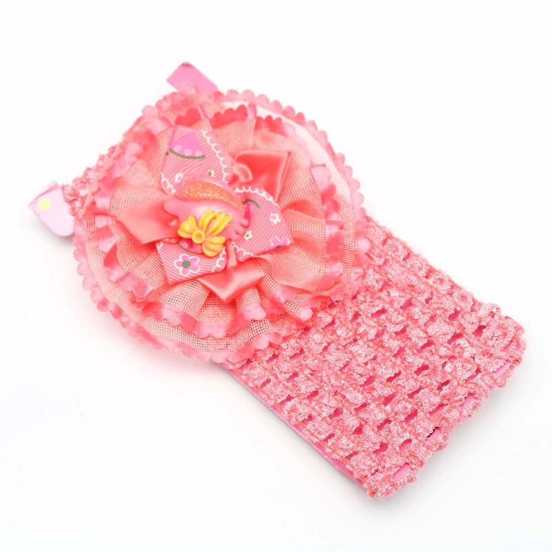 Cute Net Design Head Band For Baby Girl