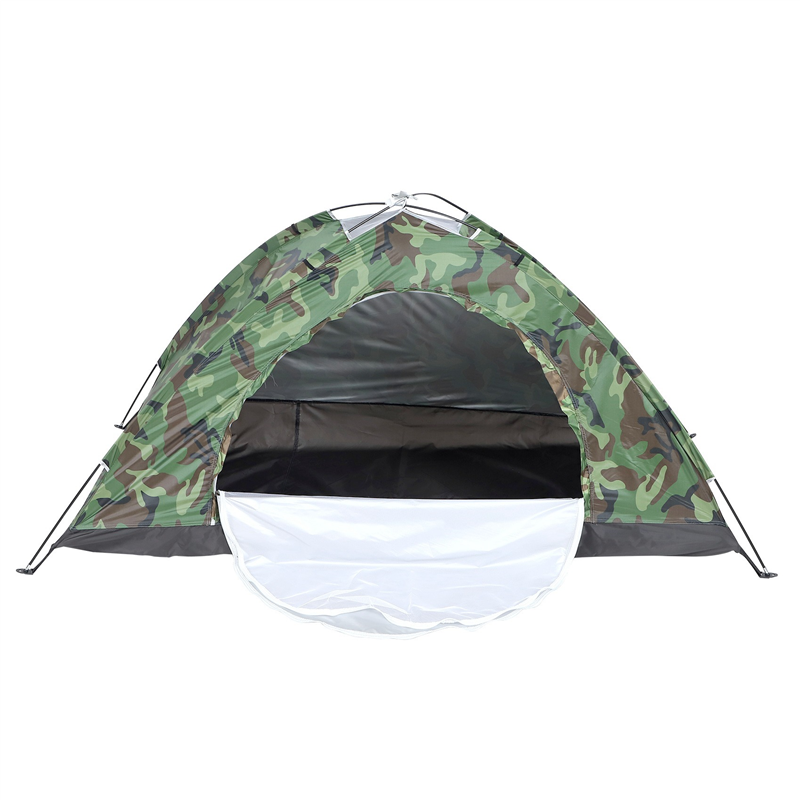 OUMERY 1 Person Portable Outdoor Camping Tent Outdoor Hiking Travel Camouflage Camping Napping Tent