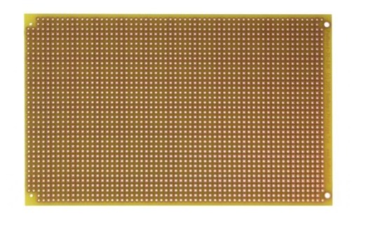 3.5 x 5.6 Inch Double Sided PCB Board - Thermal Resistant, Large Slot Breadboard