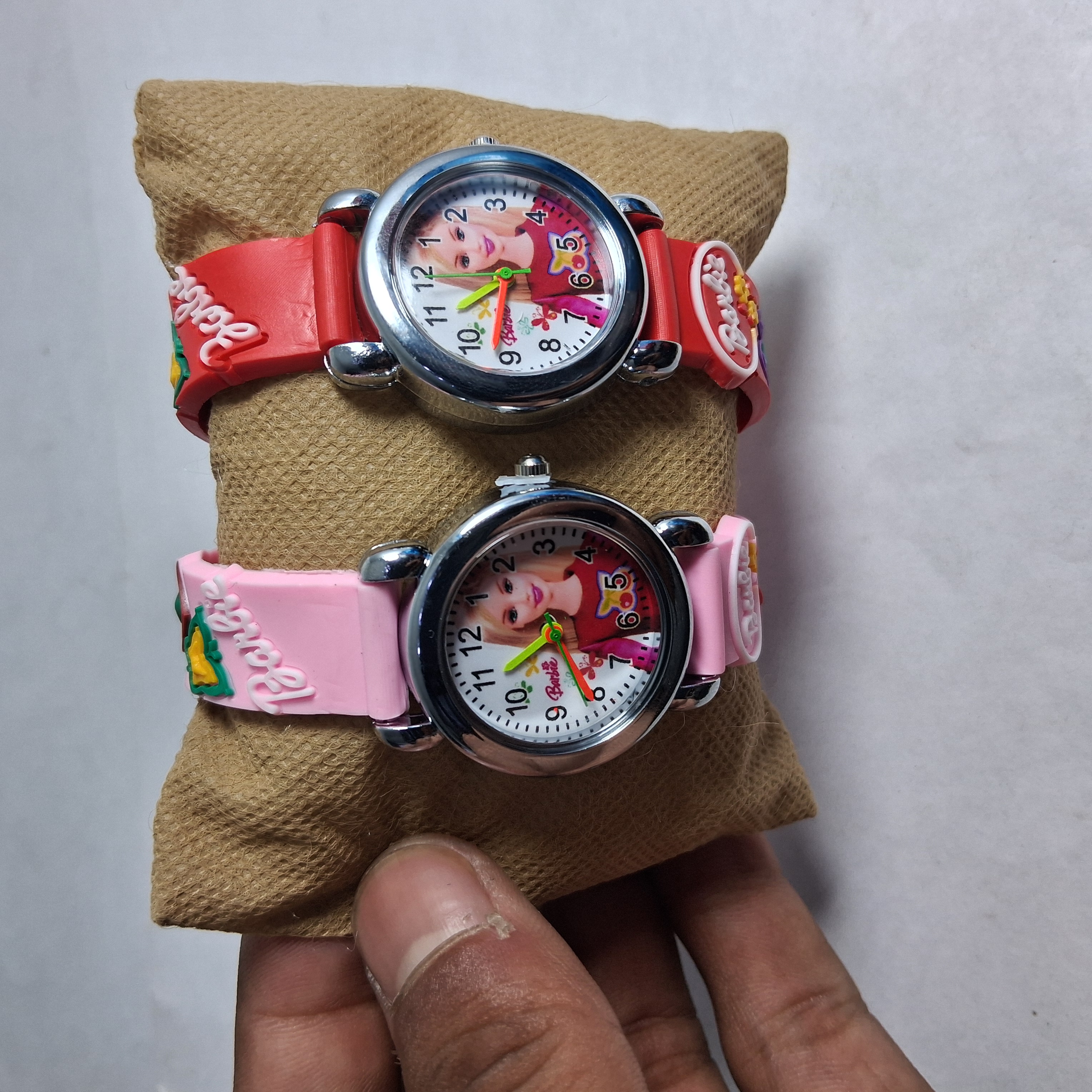 Kids Cartoon Character Combo Set Watch For Kids