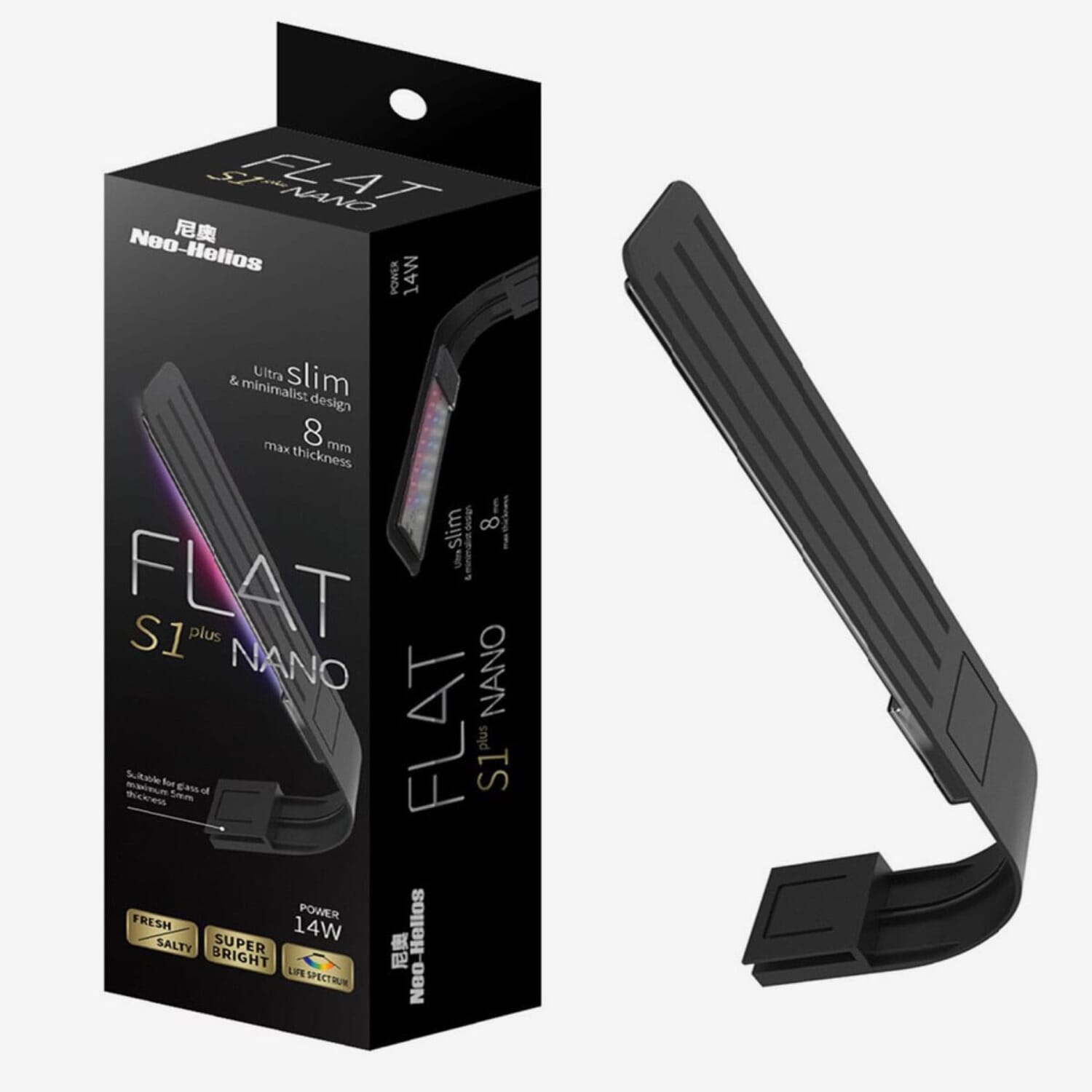 Aquanice 14 Watt Neo Helios Flat Nano S1 Plus Ultra Slim LED Light