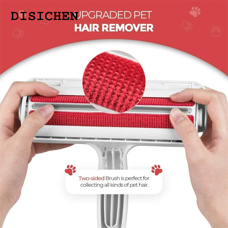 DISICHEN Fashion transparent bag Pet Hair Remover Roller Stick Hair Remover To Remove Floating Hair Cleaning Bed Sheets Sofa Carpet Cat Hair Removal Brush