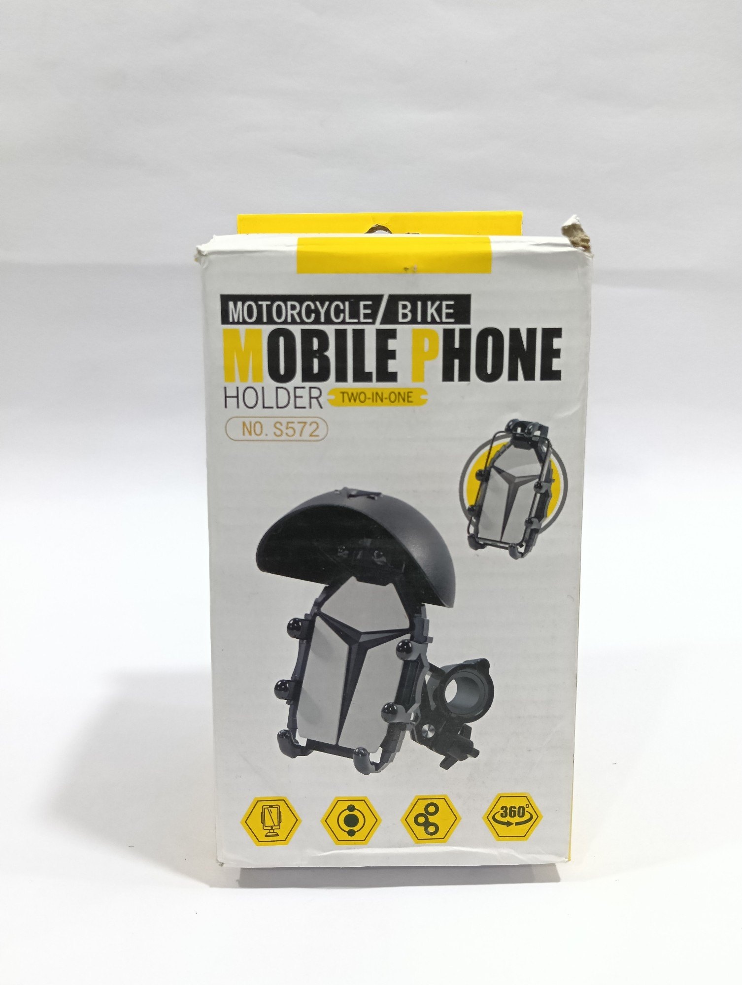 NO.S503 Motorcycle/Bike Mobile Phone Holder in black By Samayara Suppliers