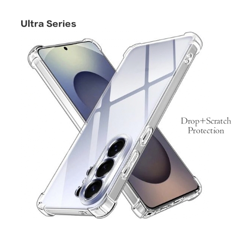 Samsung S26 5G & S26 Plus 5G Cover (All Different Size) Shockproof Clear Transparent Soft Cover Case