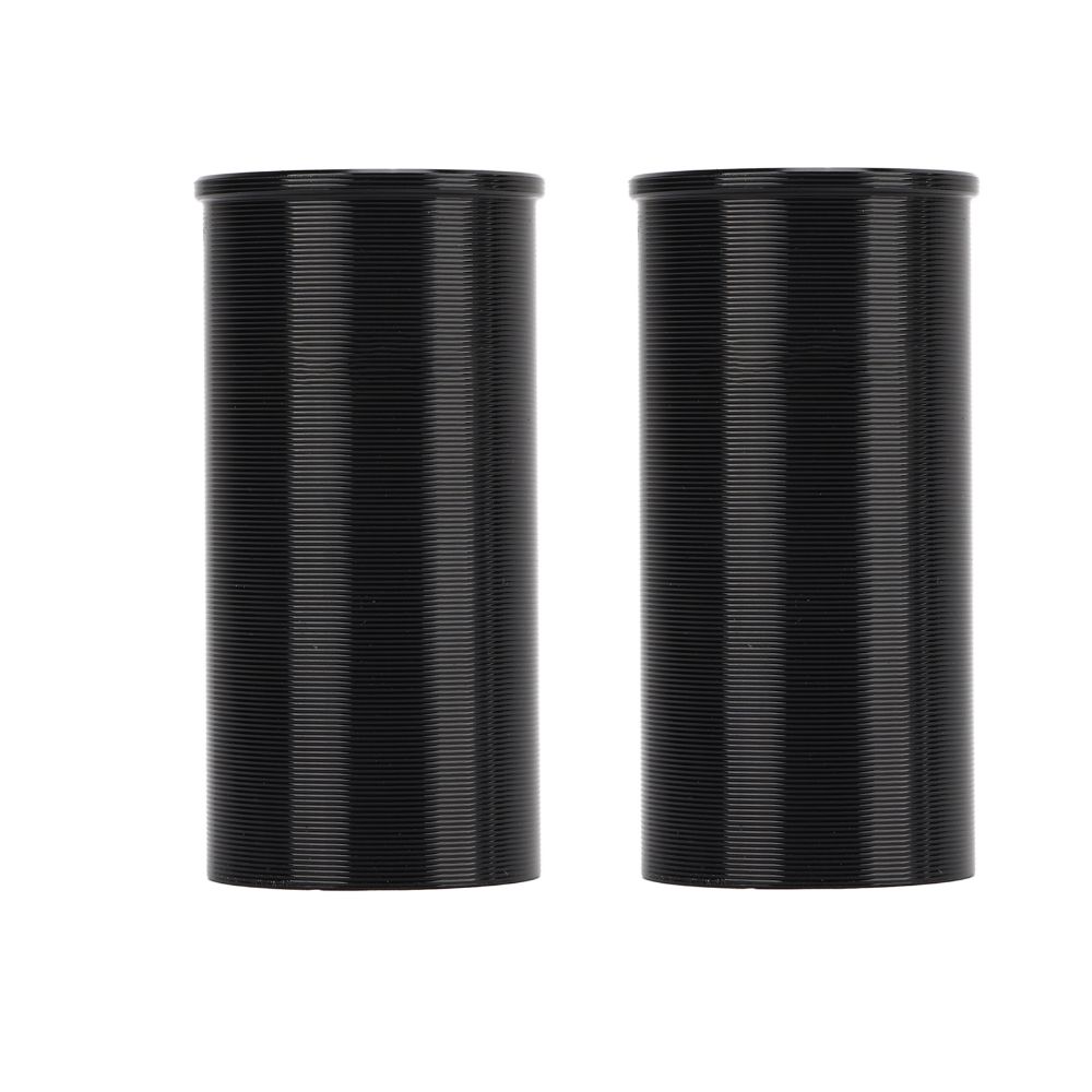 2PCS Durable Aluminum Alloy Seatpost Reducer Black Easy To Install Bike Seatpost Reducer 60mm Length 28.6/30.4/30.8/31.6 to 27.2 mm Seatpost Shim Bike Upgrade