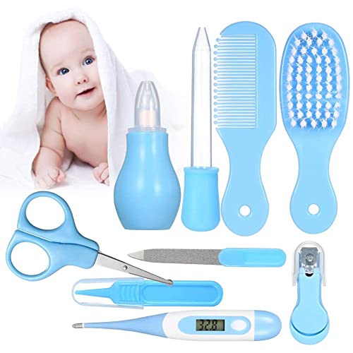 10 Pcs Set Baby Nail Trimmer Grooming Kit Portable Newborn Baby Nail Clipper Safety Care Set