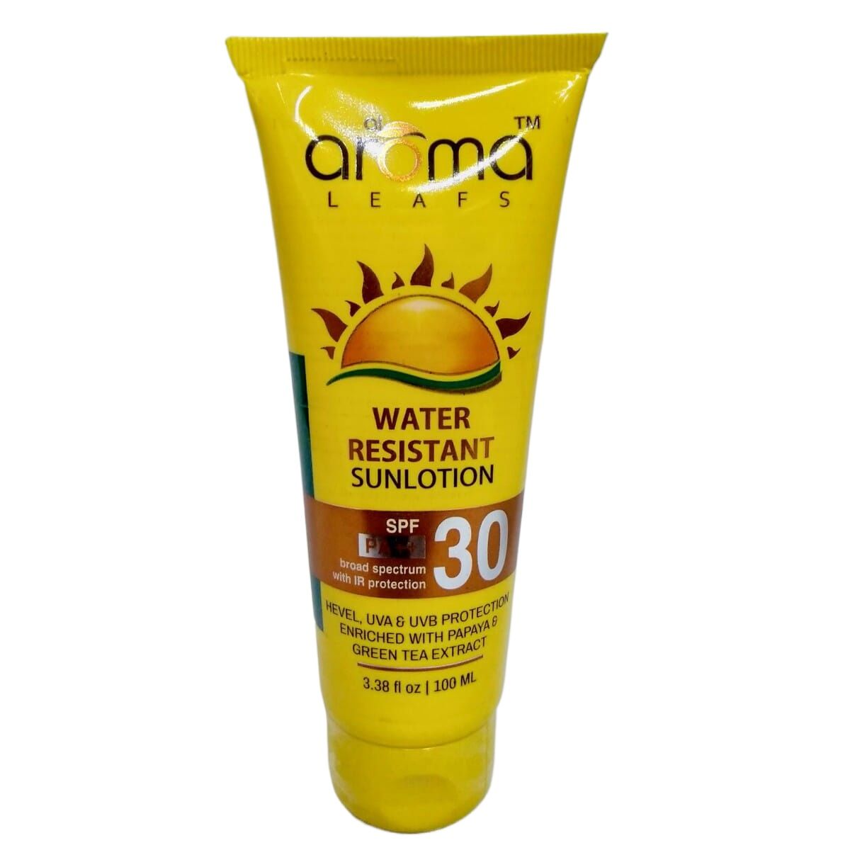 AlAroma Leafs Water Resistant Sun Solution SPF 30 PA+++100ml