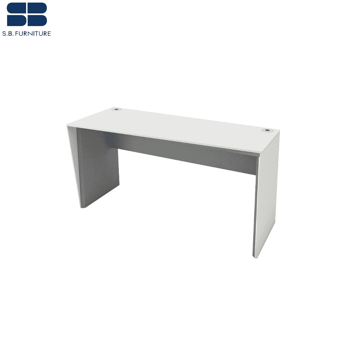 Sb Furniture Able Desk Dk120 Sdw - Black Grey/Mocha