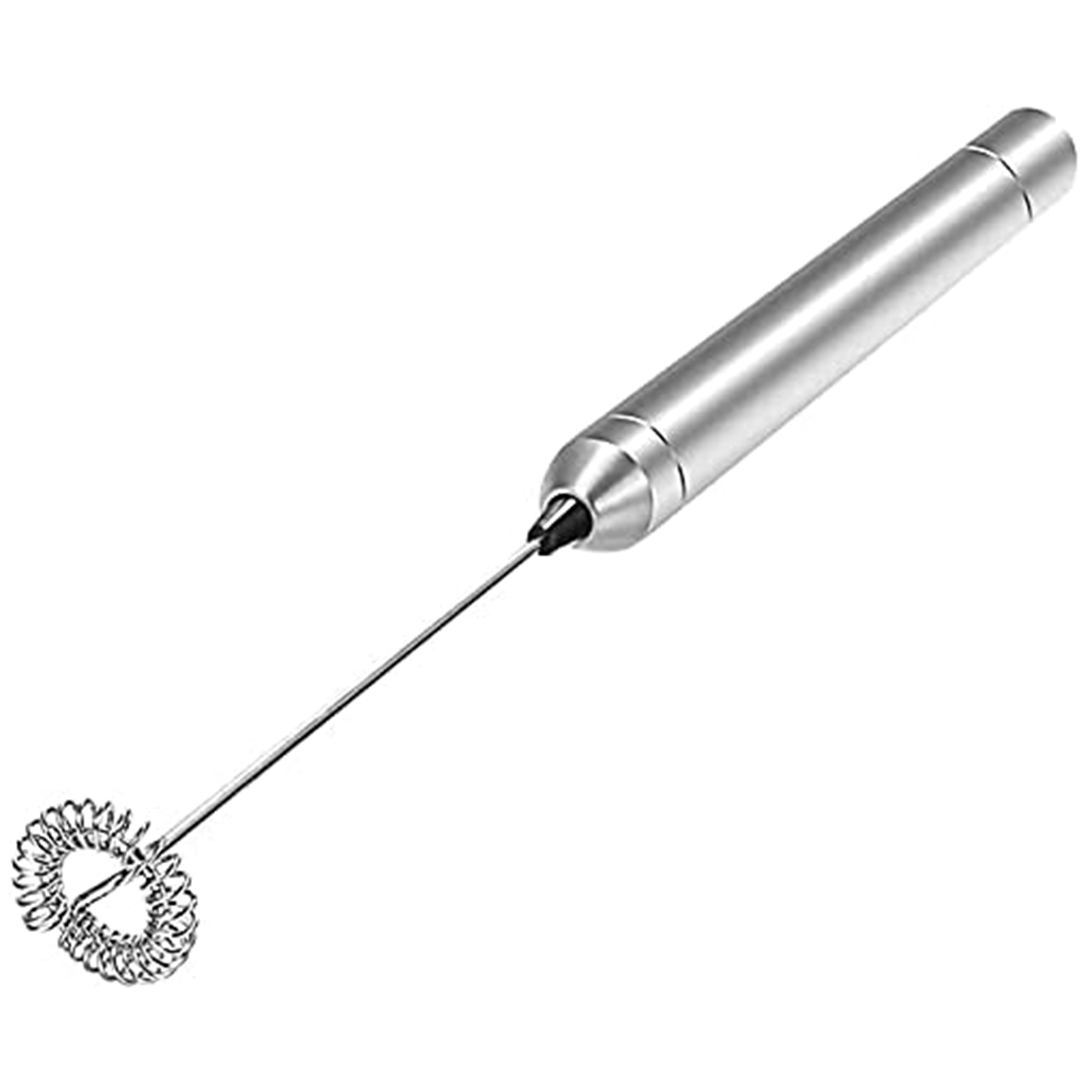 OUMERY Electric Milk Frother Rod Stainless Steel Handheld Milk Frother Frother Battery Operation