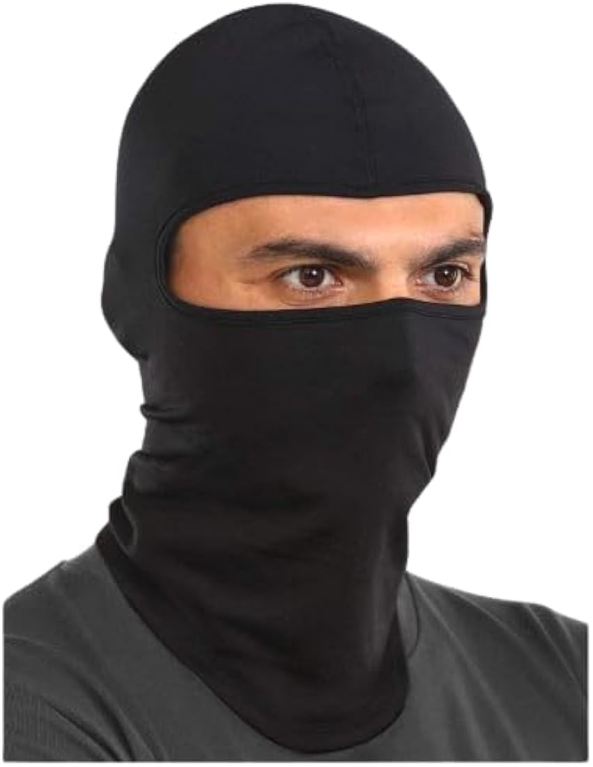 Ninja Full Mask Black For Summer - Unisex