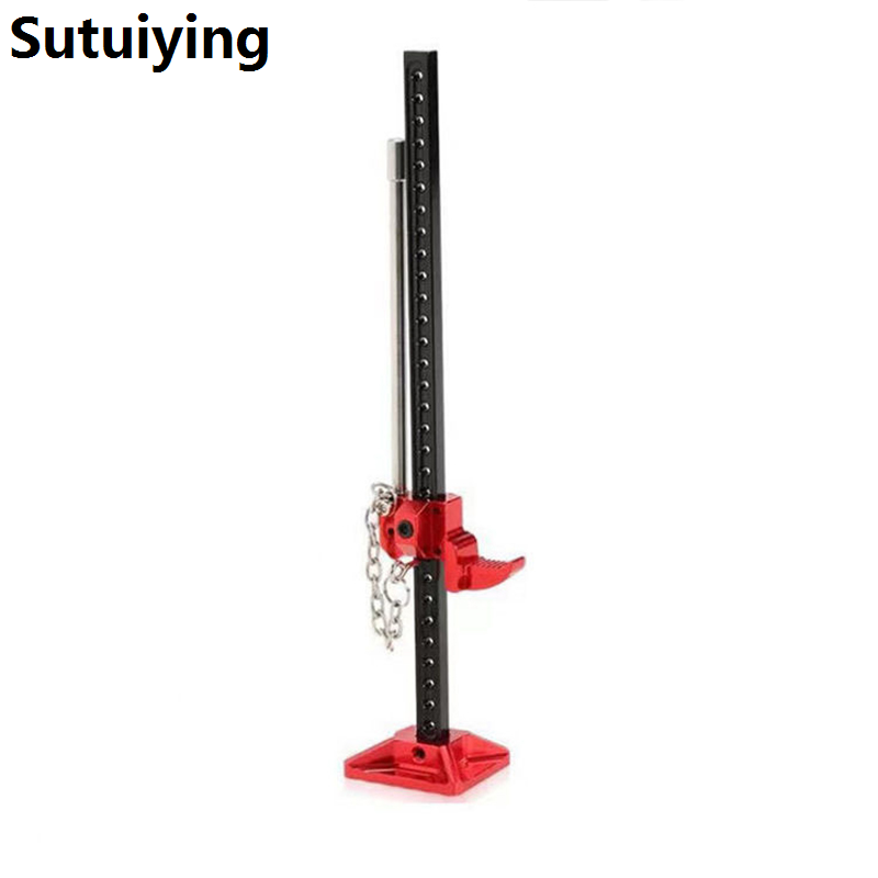 Sutuiying 1PC High Quality 1/10 Scale Metal Mini Lifting Jack For RC Crawler Original Car Axial SCX10 D90 Remote Control Toy Parts Accessories