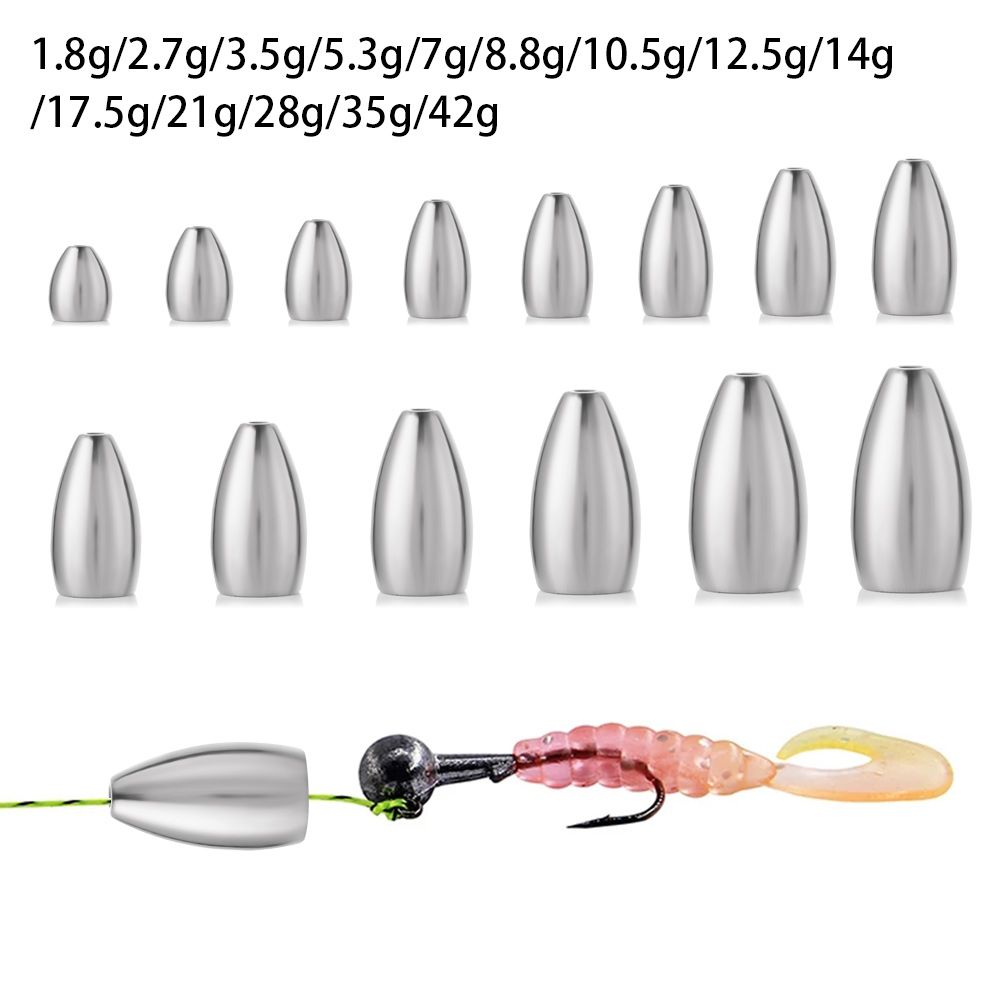 Hot High Quality Additional Weight Quick Release Casting 1.8g-42g Tear Drop Shot Weights Hook Connector Fishing Tungsten fall Line Sinkers Sinker