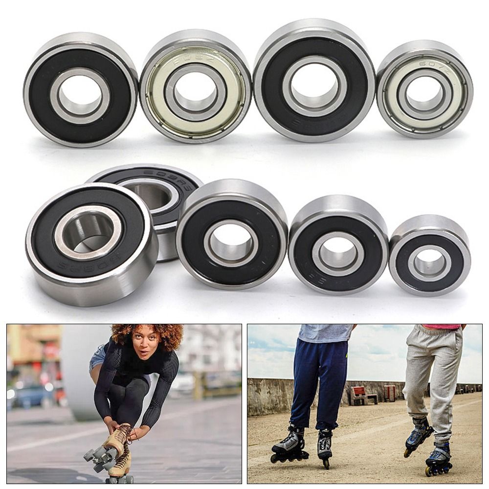 1Pcs Durable 608ZZ 608RS 609ZZ 609RS Ball Bearing Double Shield 6000ZZ 6000RS 6001ZZ 6001RS 3D Printer Parts Bearing Steel Deep Groove Roller Skates Scooter