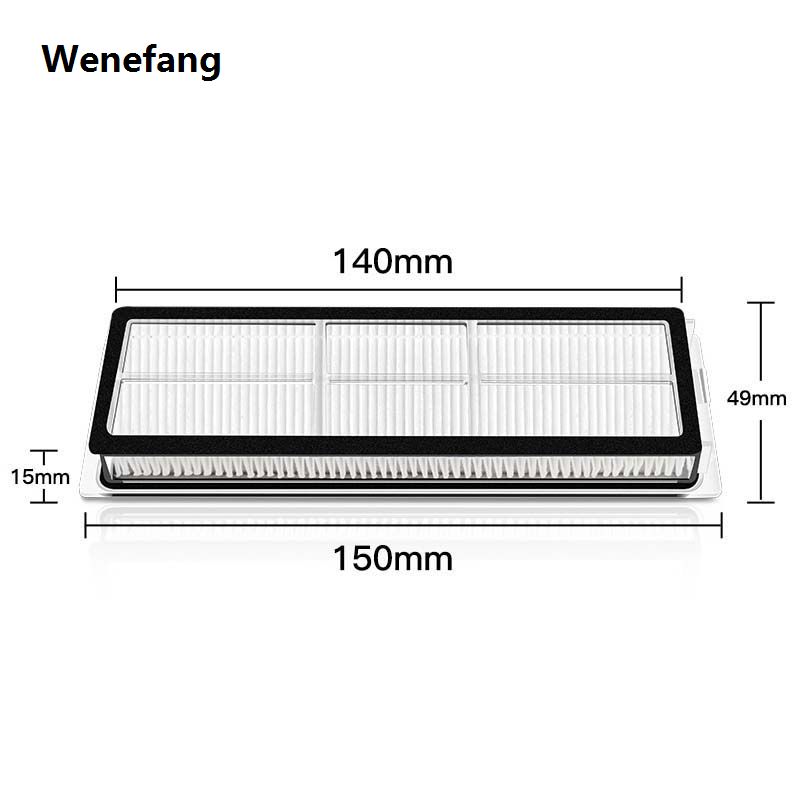 Wenefang For Xiaomi Mijia 1C STYTJ01ZHM Side Main Brush Water Tank Mop Cloth HEPA Filter Parts Kit Robot Vacuum Cleaner Accessories