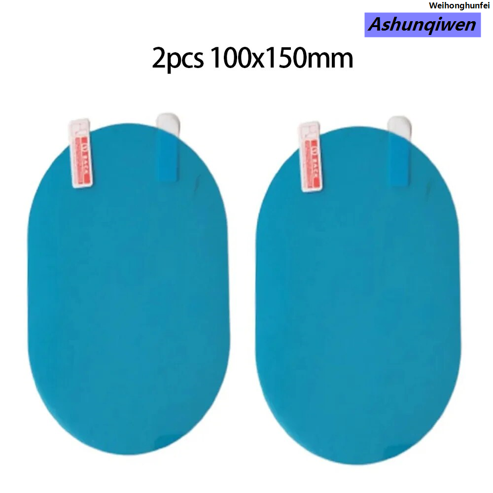 Weihonghunfei2/5 Pcs Car Side Rearview Mirror Waterproof Anti-Fog Film Side Window Glass Film ProtectExterior Parts Car Glass Accessories Original