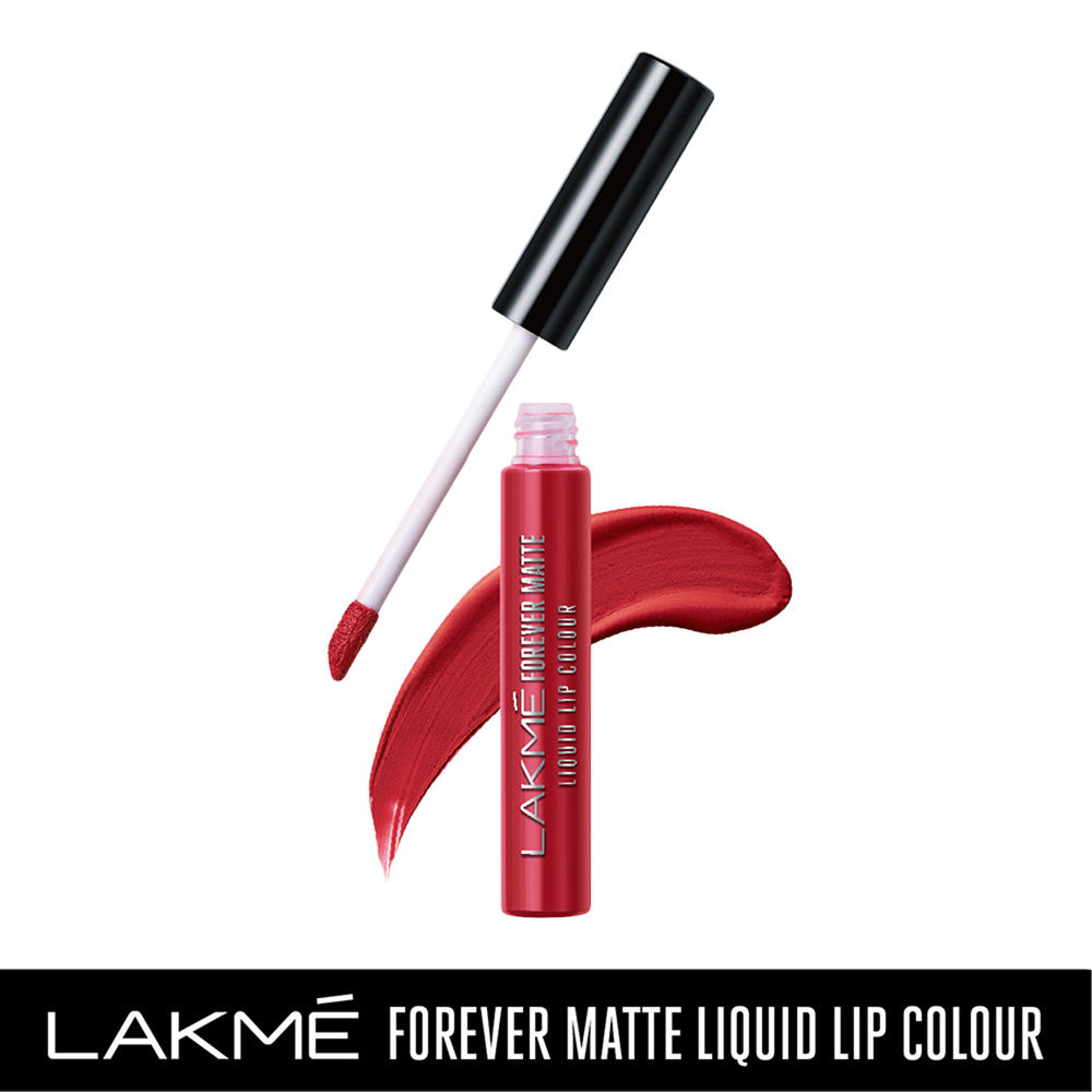 Lakme Forever Matte Liquid Lip Color - Wine Touch