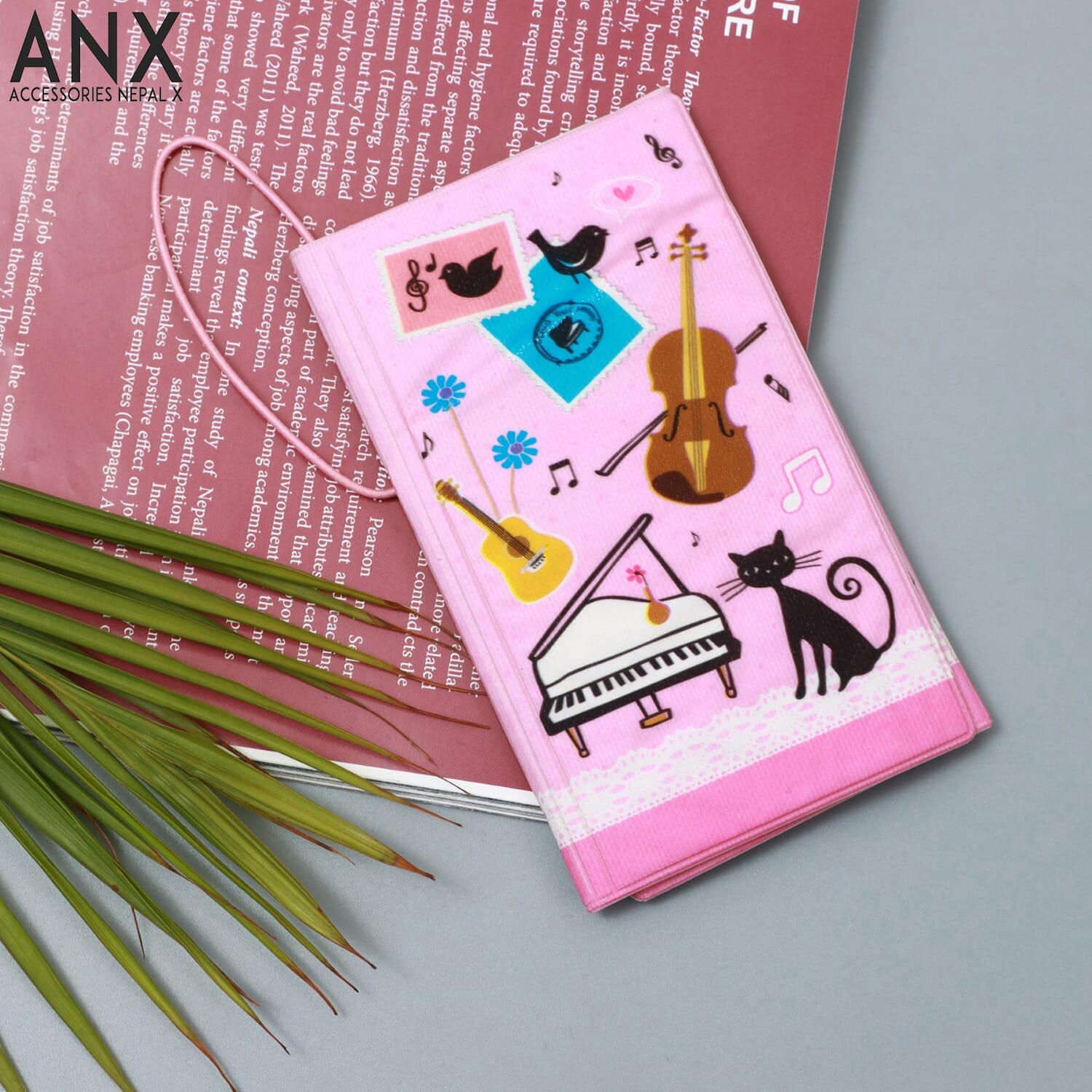 ANX Cute Diary/Paper Holder/Card Holder Also For Storing