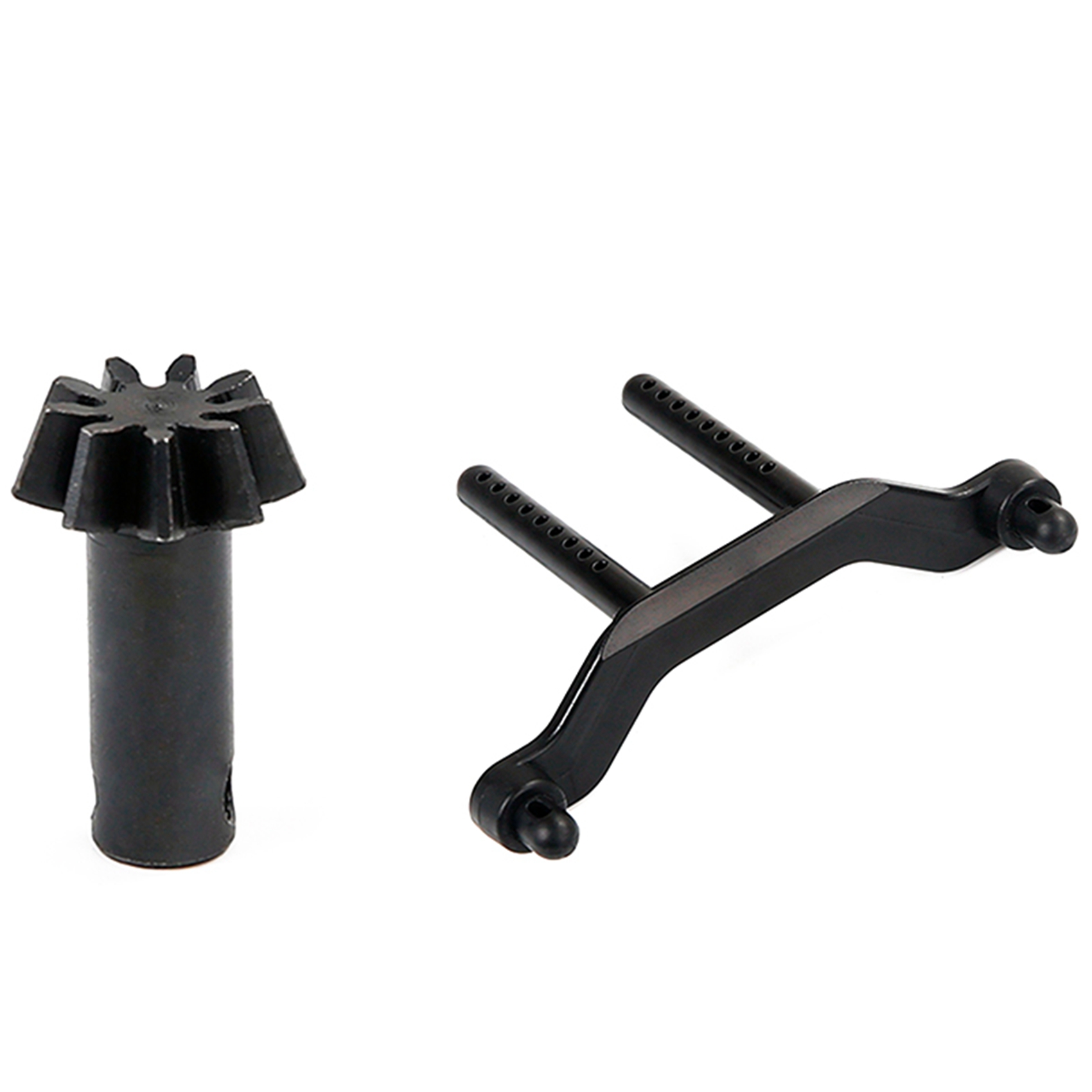 NAMUNY 2 Pcs RC Car Part: 1 Pcs Drive Bevel Ggear 9T & 1 Pcs Plastic Shell Bracket