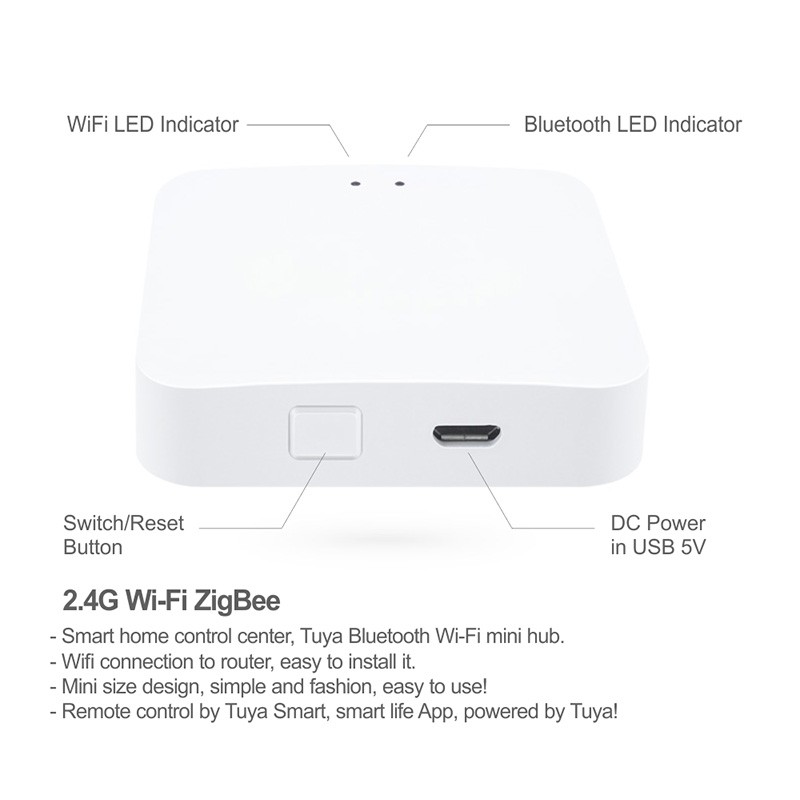 Tuya Smart Bluetooth WiFi Gateway
