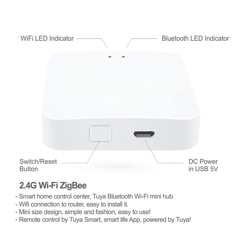 Tuya Smart Bluetooth WiFi Gateway