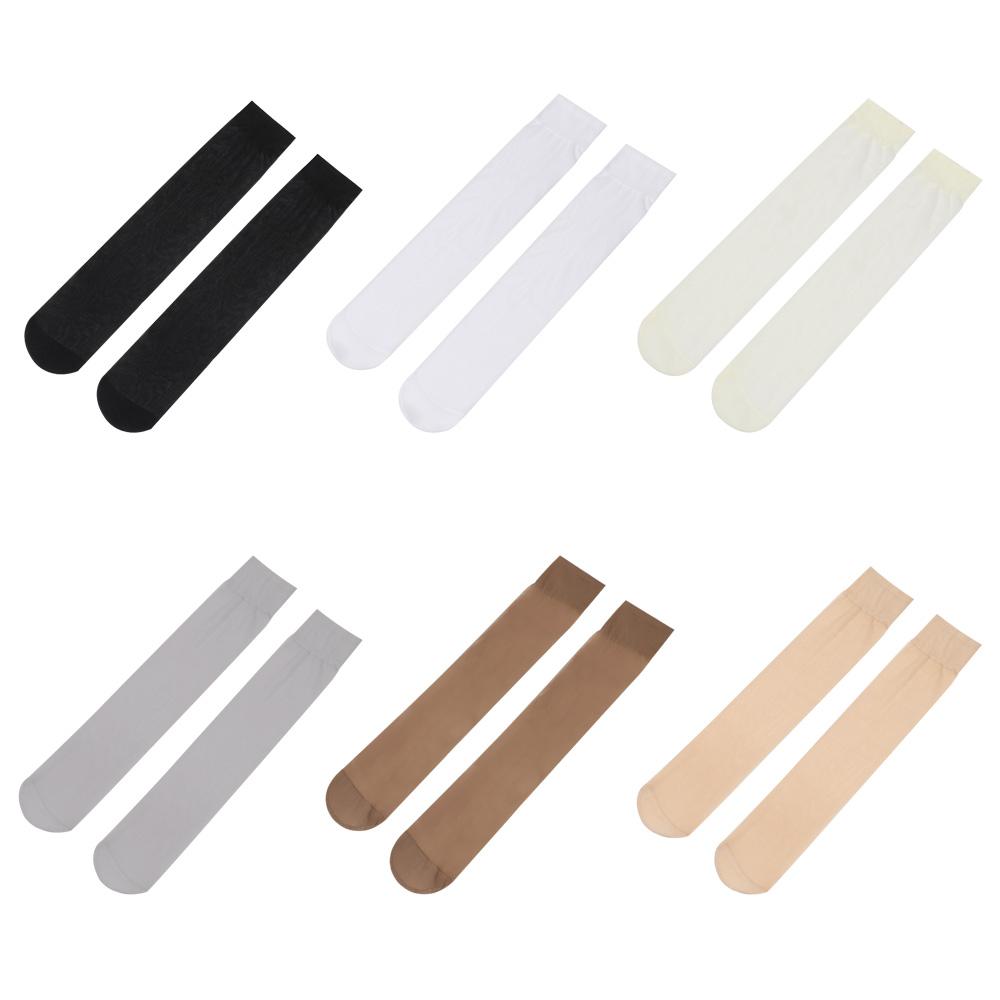 High Quality Elastic Transparent Women's Socks Over Calf High Long Socks Stockings