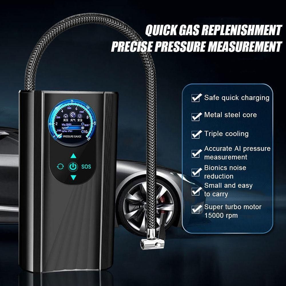Intelligent Auto Electric Inflator Tyre Inflator Digital Car Inflator Pump Car Air Compressor