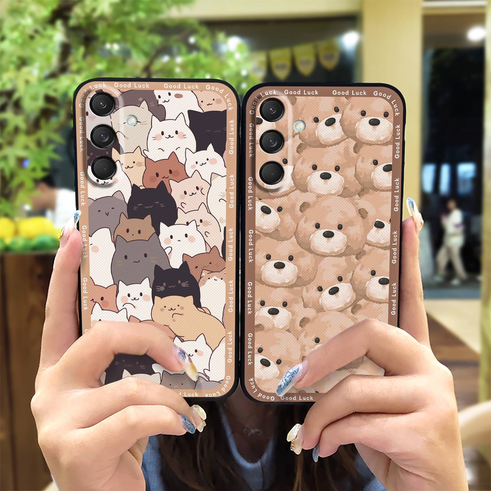 TPU Cute Phone Case For Samsung Galaxy M55 5G/SM-M556B/C55/F55 Cover Silicone protective Fashion Design Full wrap