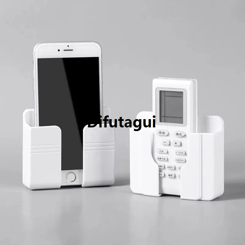 Difutagui Box remote control sticking huawei samsung xiaomi mobile phone 2 piece High Quality set wall mounted charging dock bracket for Poco lazy storage