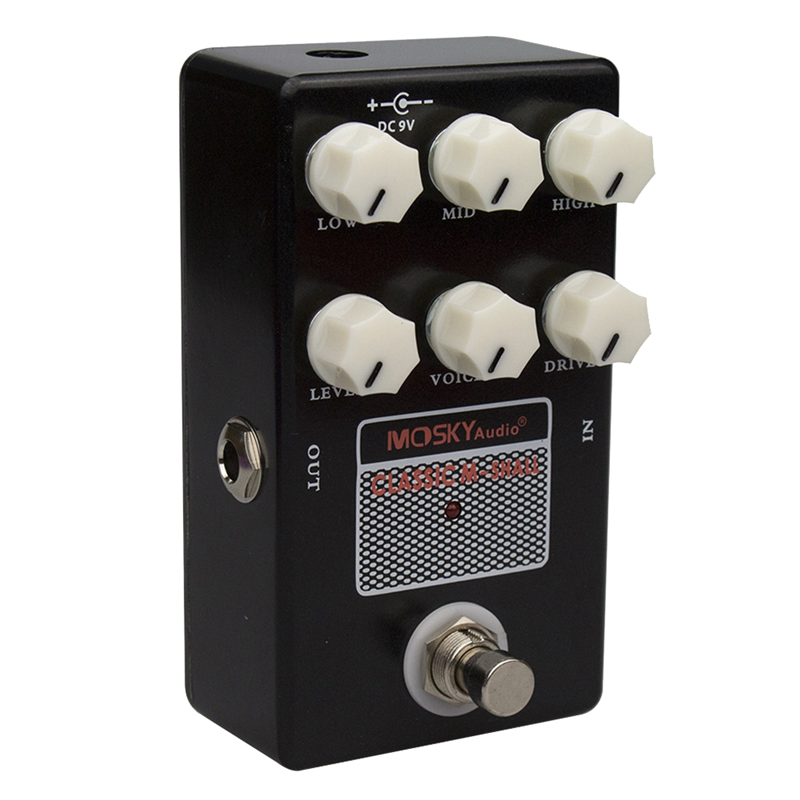 Sojhoop Audio Guitar Effect Pedal Processor M-Shall Classic Speaker Simulation Drive Voice Level
