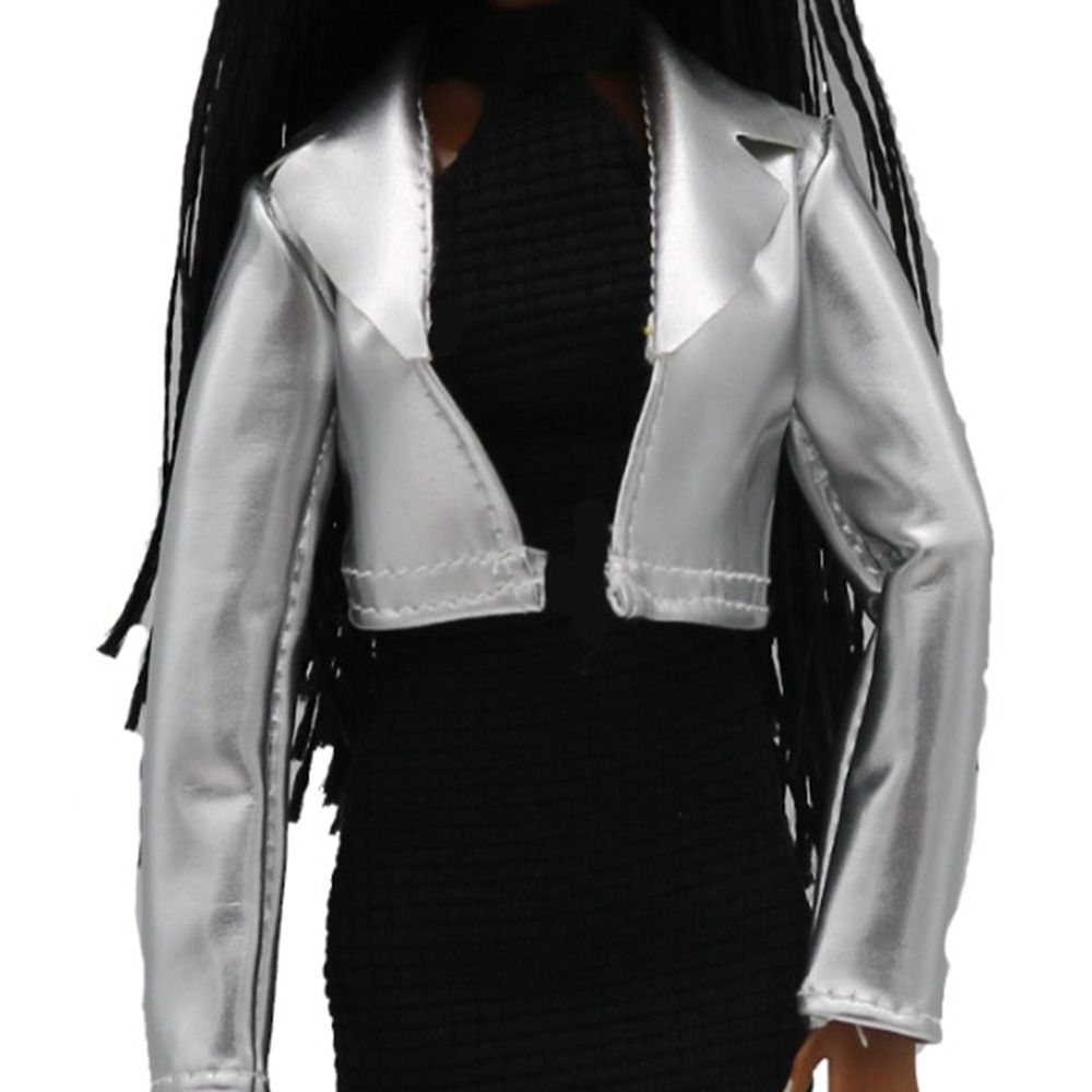 2023 Multistyles Dolls Skirt DIY Newest PU Leather Jacket Fashion Male/Female Clothes For 30cm Dolls