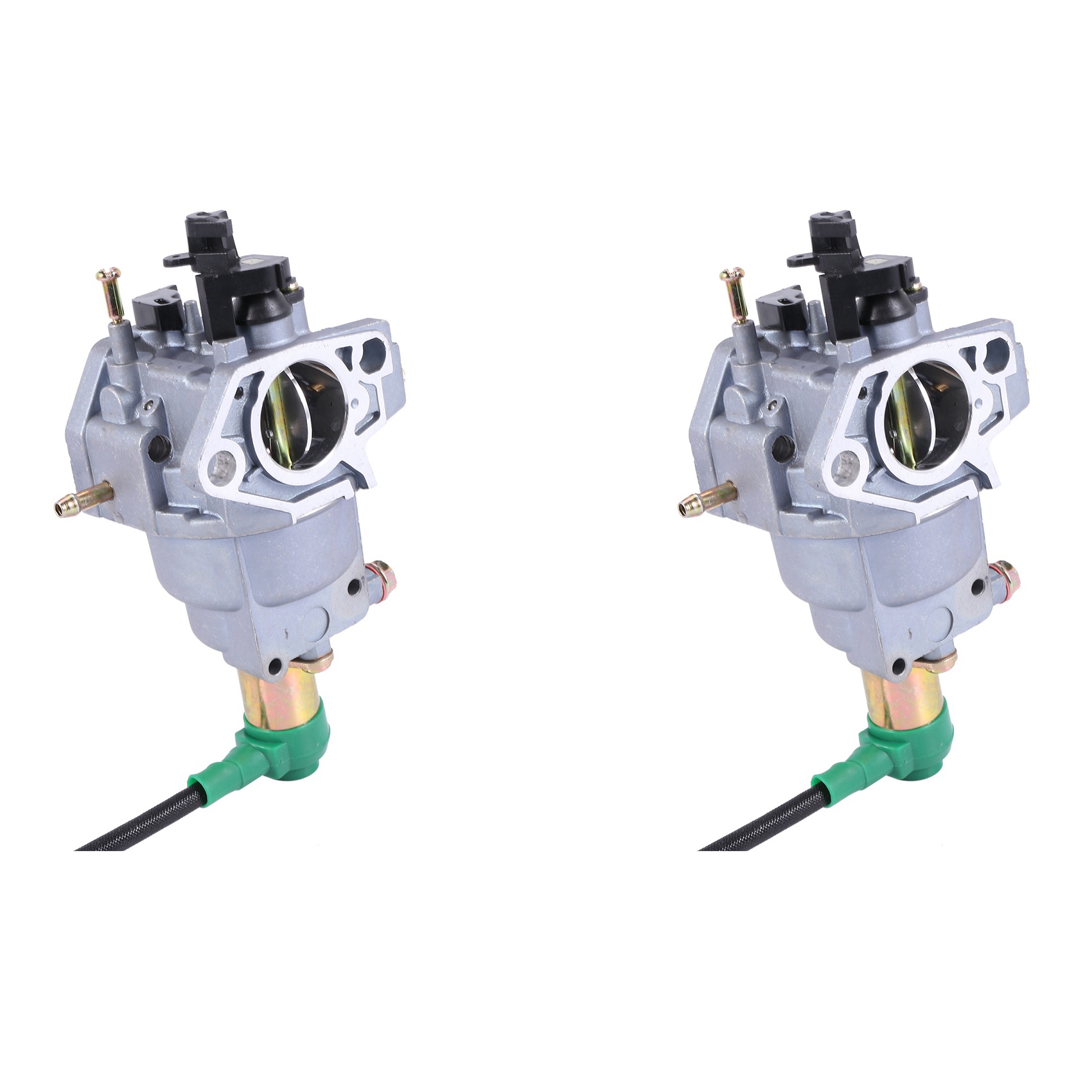 fasdaga 2X Carburetor Fit 6500W for GX240 8HP GX270 9HP GX340 11HP GX390 13HP Portable Generator 182F 188F