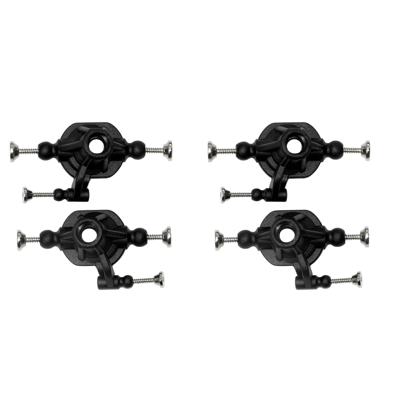 NAMUNY 4Pcs Front Steering Knuckle Front Steering Cup 55-SJ12 for 9155 9156 Xinlehong 9155 9156 1/12 RC Car Spare Parts