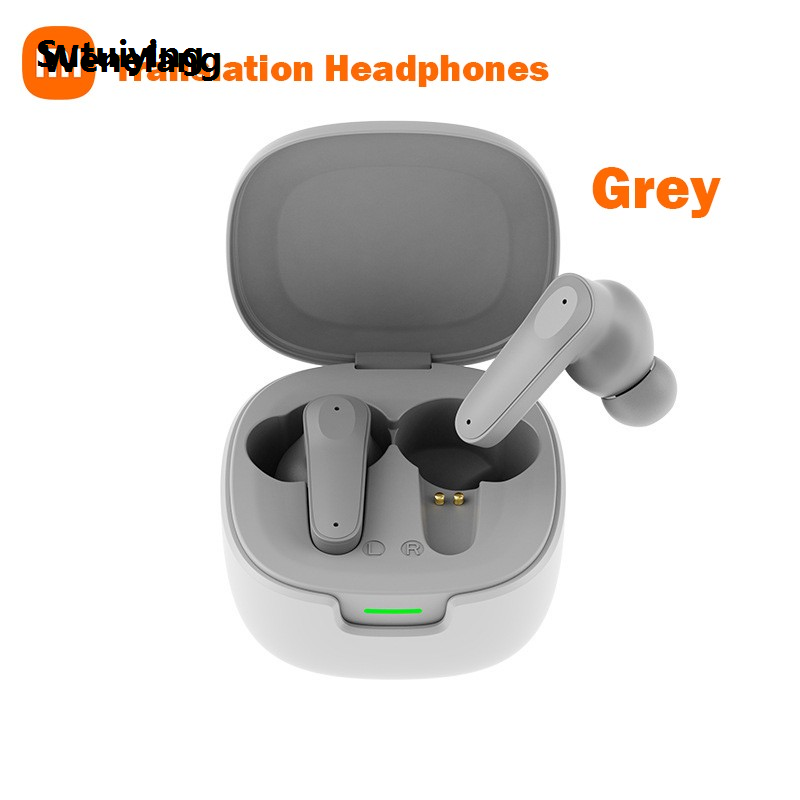 Wenefang Sutuiying Bluetooth 5.4 Earphones Wireless Ear Hook Headphones HiFi Stereo Profesional High Quality Waterproof Headsets Noise Reduction Touch Control Earbuds