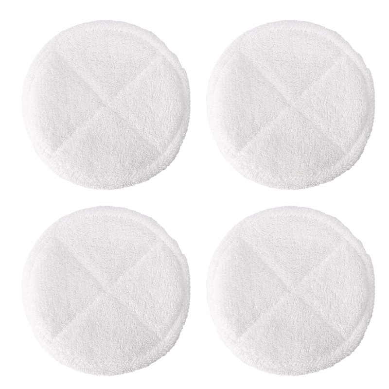 NAMUNY 4 Pack Soft Contact Mop Pads Replacement For 2039A 2124 Powered Hard Floor Mop