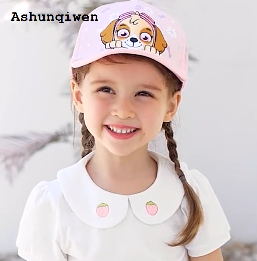 Linman Ashunqiwen 2025 New New Style Genuine Paw Patrol Baby Cute Hat Kids Hats Boys Girls Spring Summer Autumn Baseball Cap Children's Sun Hat Visor Caps