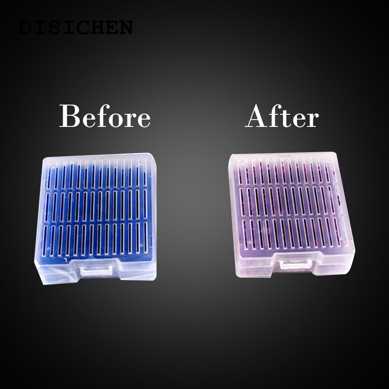 DISICHEN Hot Selling 1pc Silica Gel Box Reusable White Orange Blue Silicagel Moisture Absorber Absorbent Desiccant Color Changing Dehumidification