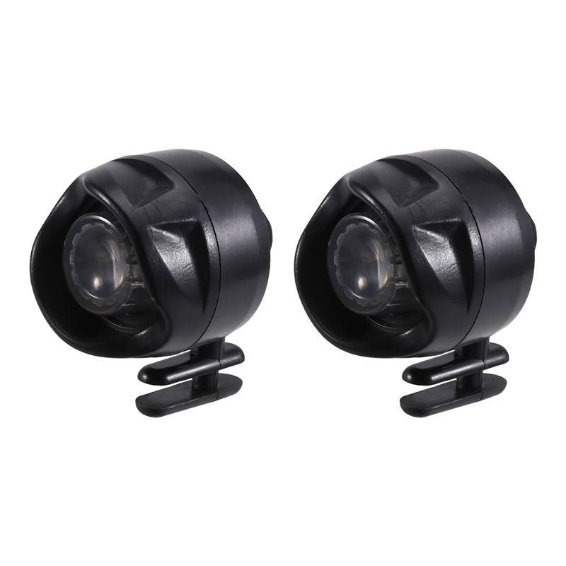 For Running Walking Camping Gift Headlights Light for Shoes Decoration Accessories Rechargeable Black