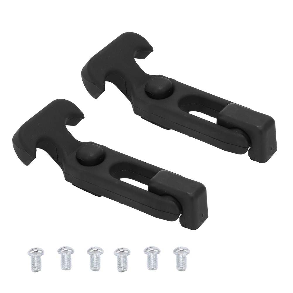 2Pcs Replacement Part Rubber T Handle Hasp Elastic Hasp T-Handle Draw Latches With Screws Flexible Latch Farm Machinery