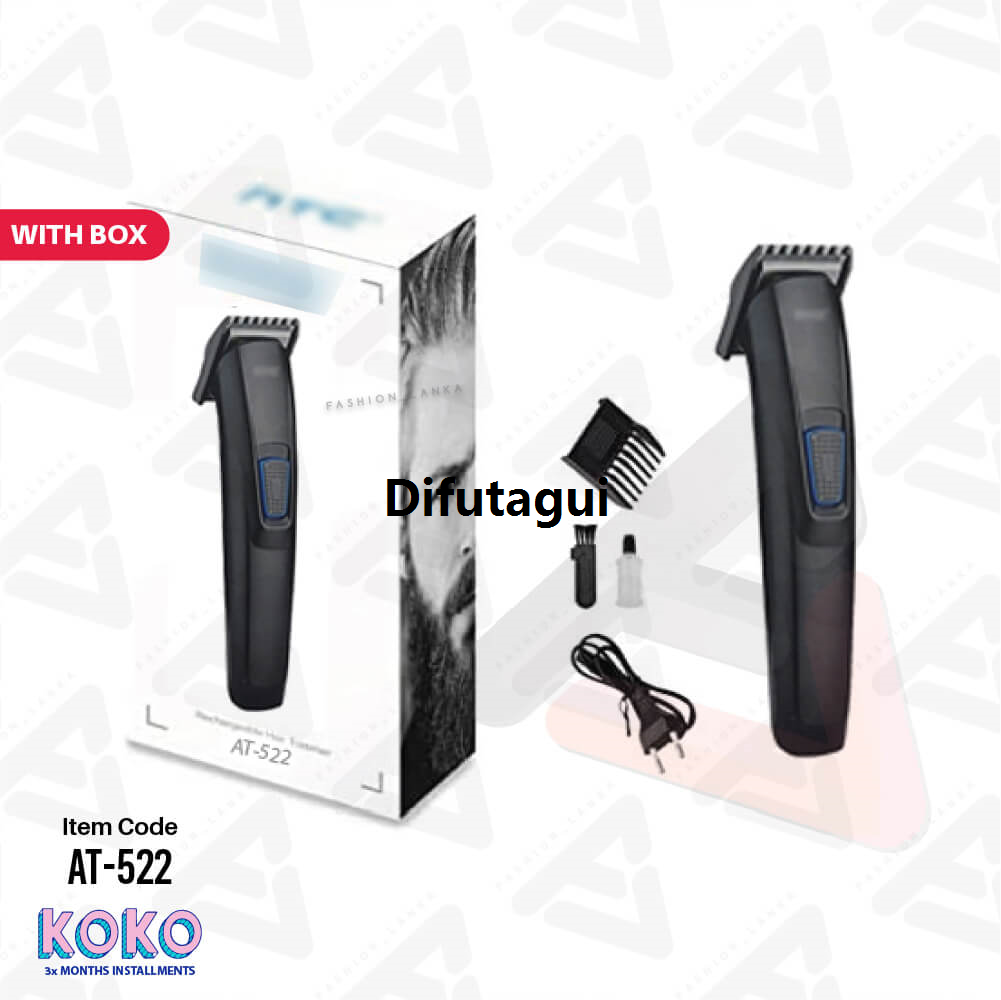 Difutagui HTC AT-205 Rechargeable Professional Hair Beard New Shaver Body Grooming Trimmer Clipper For Men