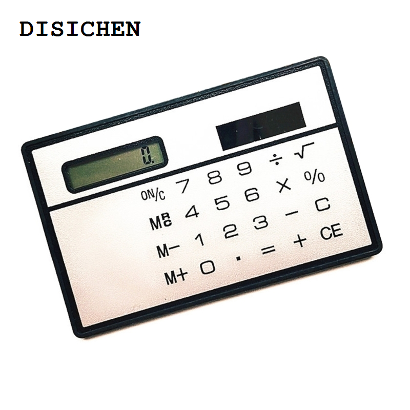DISICHEN 2025 New 8.5x5.3cm Portable Basic Standard Calculator for Business Office School