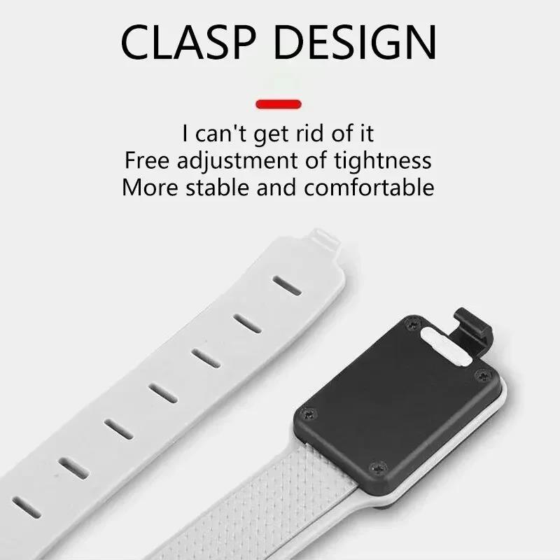 Original LED Mini Portable Armband Light COB Night Running Wrist Lamp 500LM Outdoor Camping Cycling Rechargeable Safety Warning Lantern