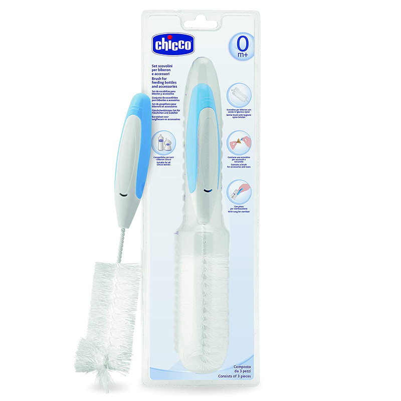 Chicco Bottle Brush And Accessories 3 In 1