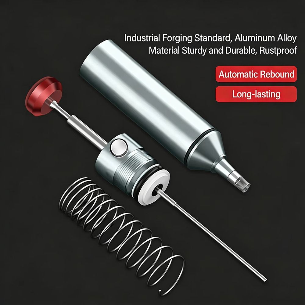 Practical Desoldering Pump Tin Absorber Anti-Skid Manual Tin Remover Plastic Aluminum Alloy Solder Suction Welding Tools Accessories